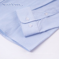 Classic cotton stripe boys casual button down shirt